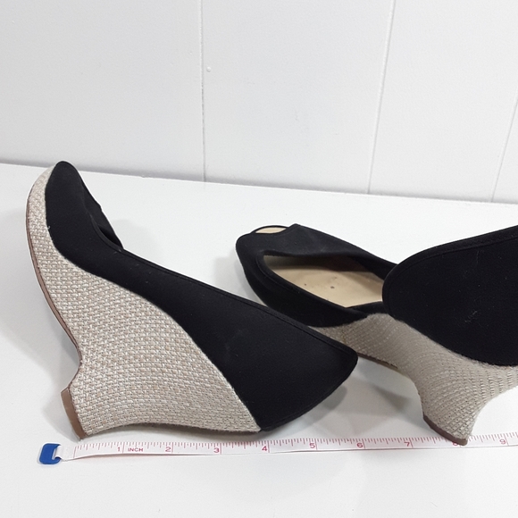 Unlisted Kenneth Cole 4" wedge peep toe heels size 9.5 - Picture 7 of 8
